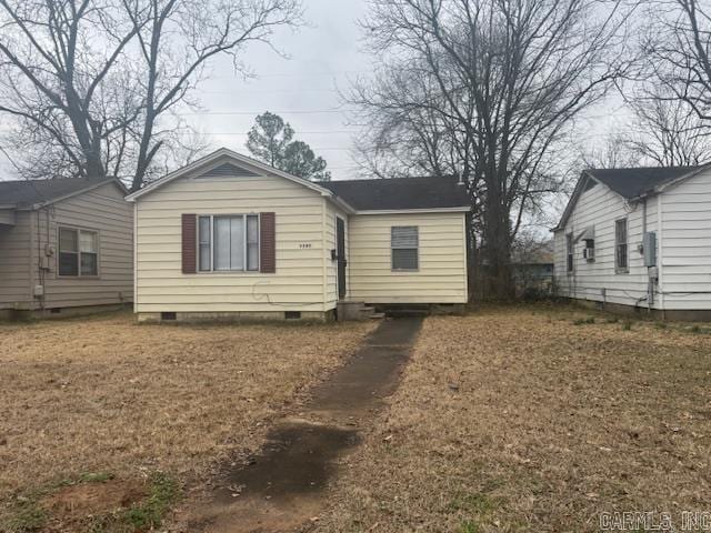 view of rear view of house