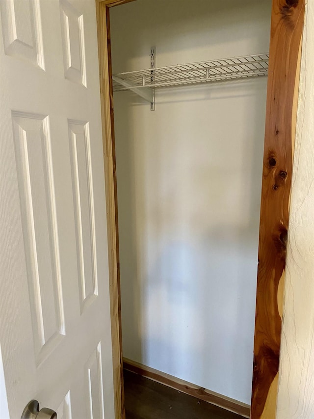 view of closet