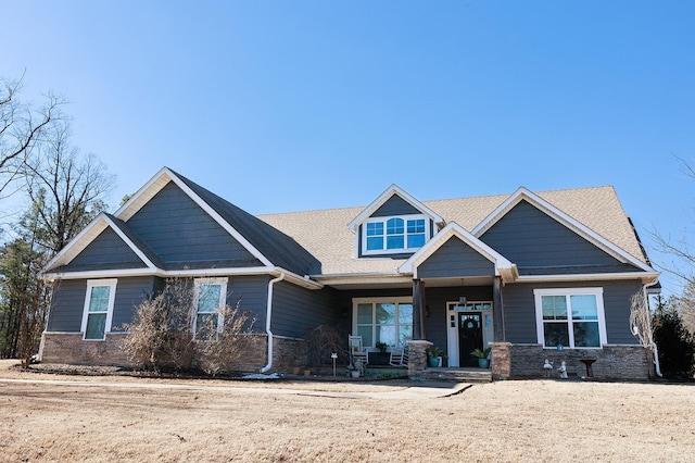 craftsman-style house featuring a porch