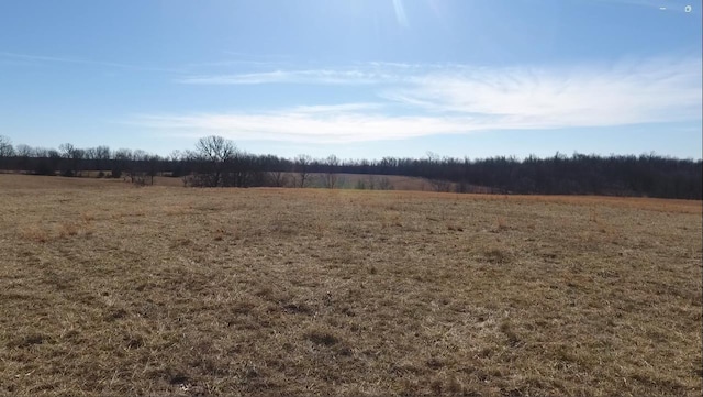 view of nature featuring a rural view