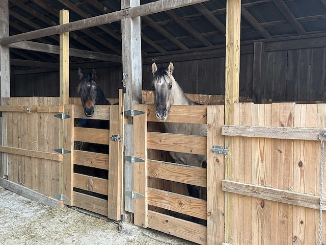 view of stable