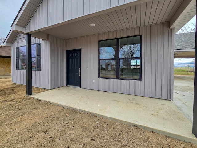 111 Brigance St, Marked Tree, AR 72365 - property entrance with a patio area