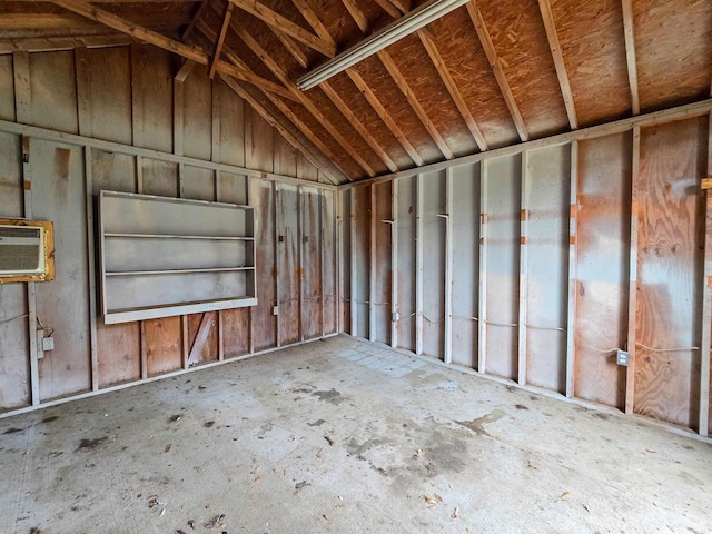 view of storage room