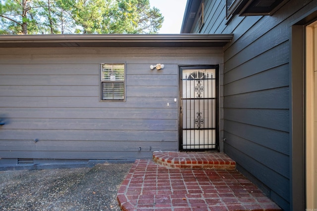 view of entrance to property