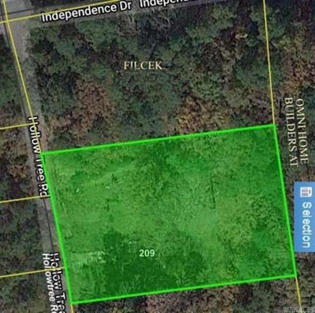 209 Hollow Tree Rd, Hot Springs AR, 71913 land for sale