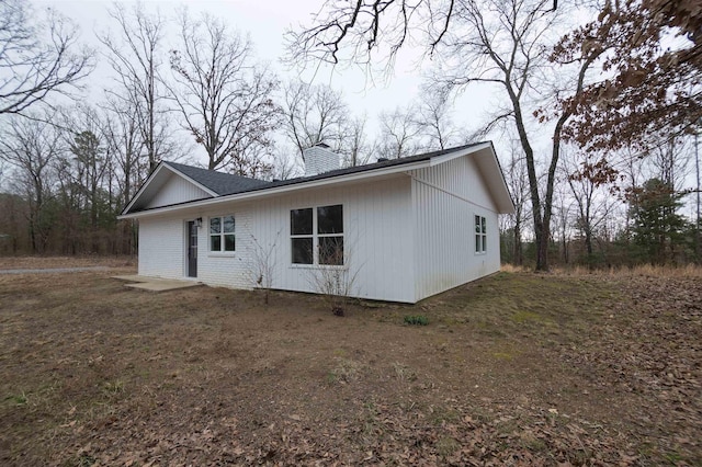 view of rear view of house