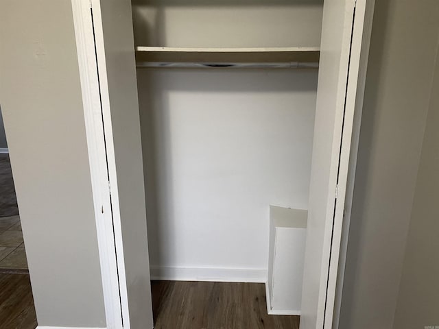 view of closet