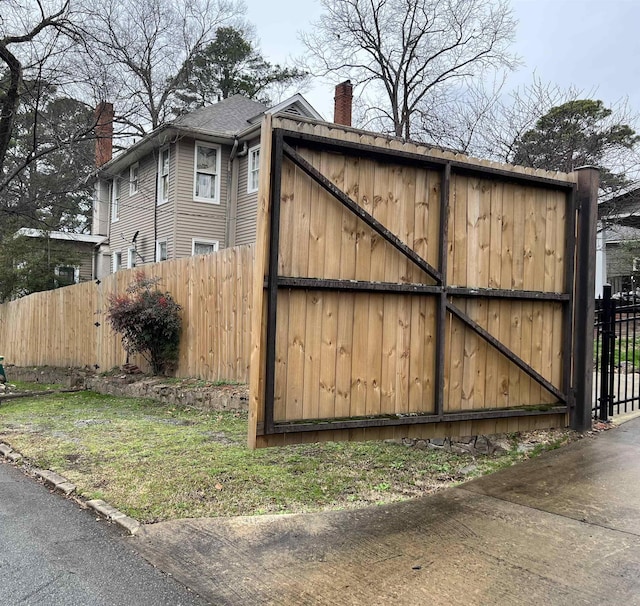 view of gate