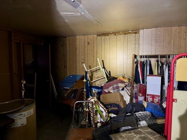 view of storage