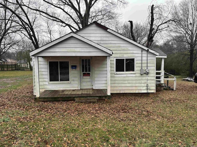 view of front of house