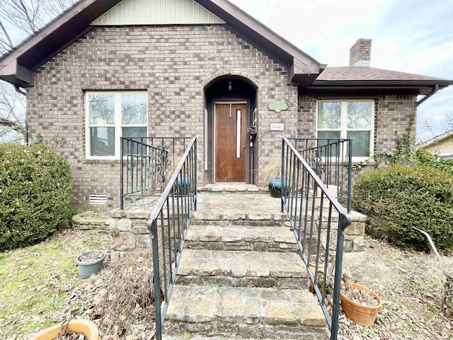 view of bungalow-style house