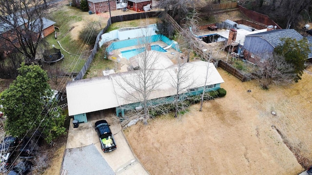aerial view