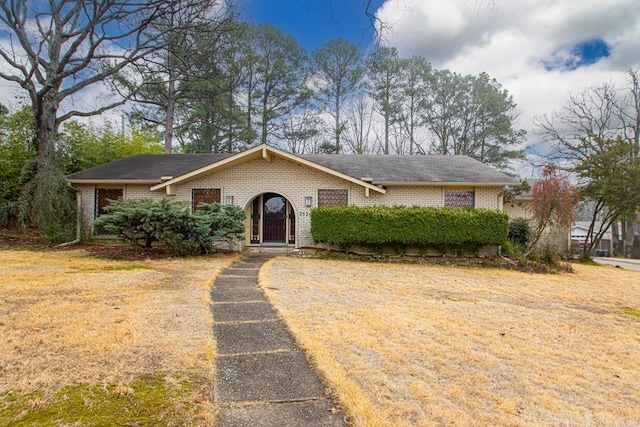 view of ranch-style house