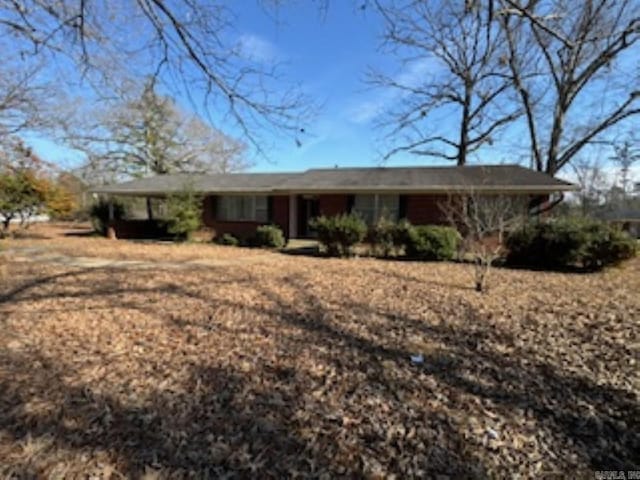 view of ranch-style home