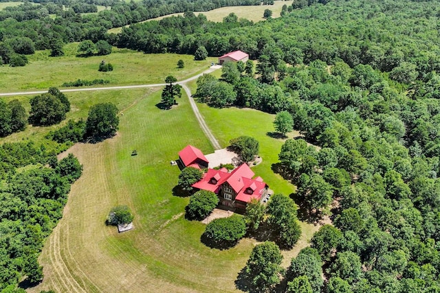 140 Vineyard Dr, Searcy, AR 72143 - birds eye view of property featuring a rural view