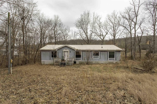 view of manufactured / mobile home