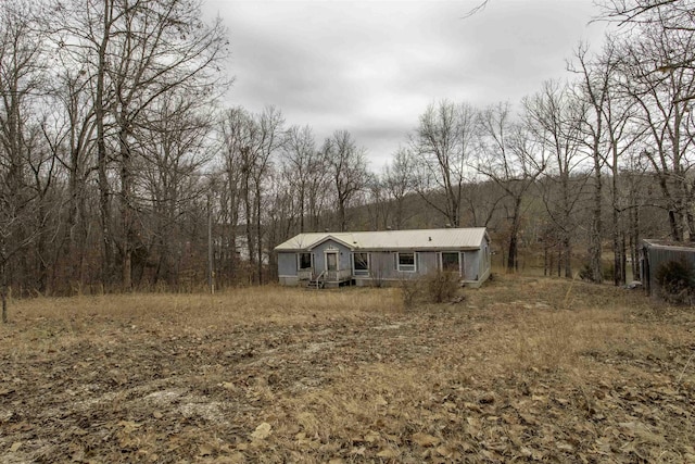 view of manufactured / mobile home