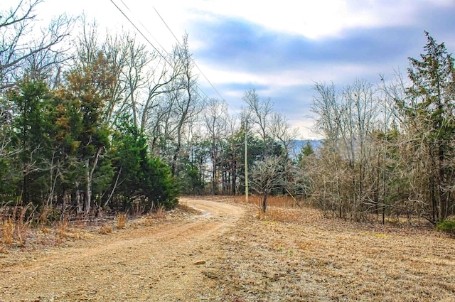 view of road