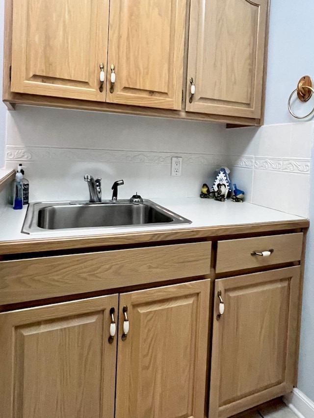 kitchen with sink