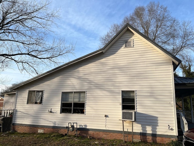 view of property exterior