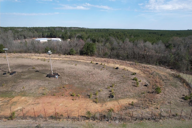 exterior space with a rural view