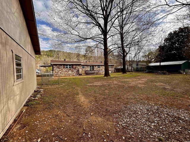 view of yard