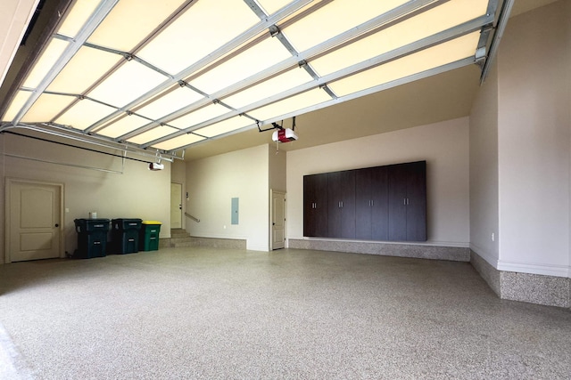 5 Deauville Cir, Little Rock, AR 72223 - garage with a garage door opener and electric panel
