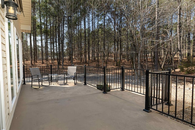 view of patio / terrace