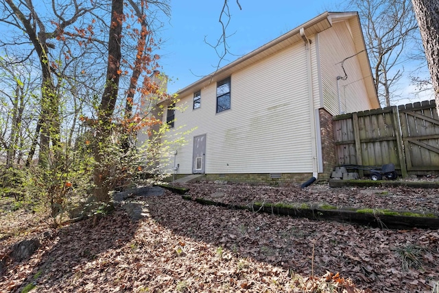 view of rear view of property