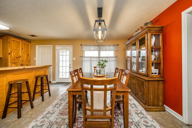 view of dining room