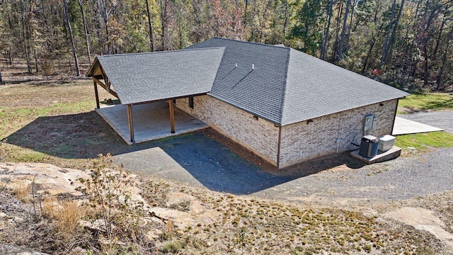 drone / aerial view