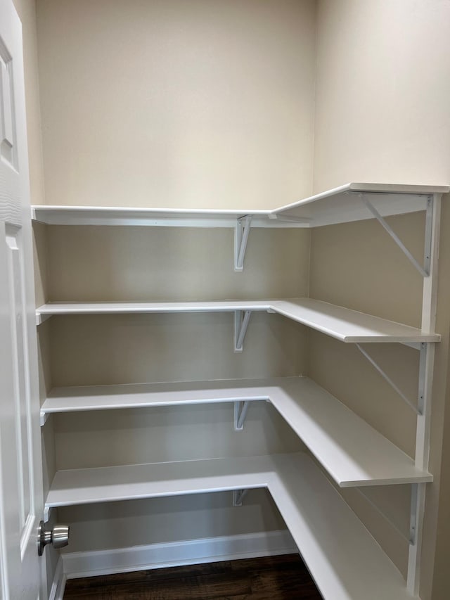 view of pantry