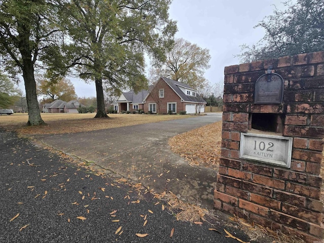 view of road