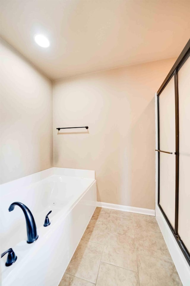 bathroom featuring tile patterned floors