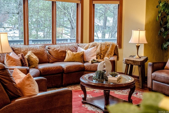 view of living room