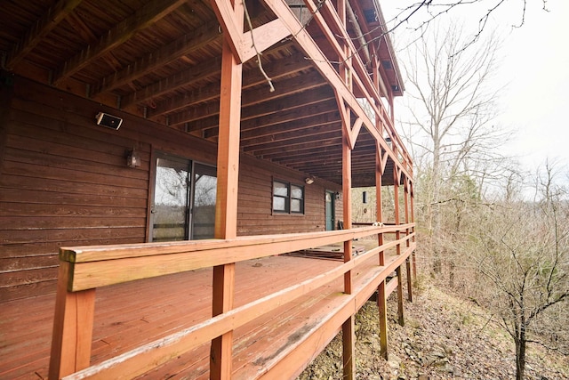 view of side of home with an exterior structure