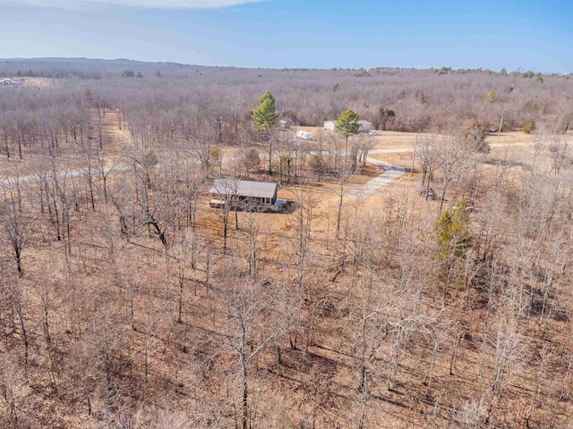 aerial view featuring a rural view