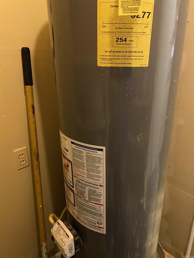 details with water heater