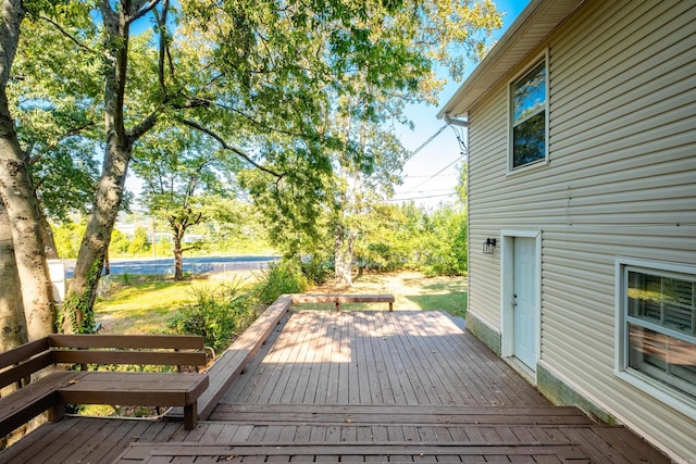 view of deck