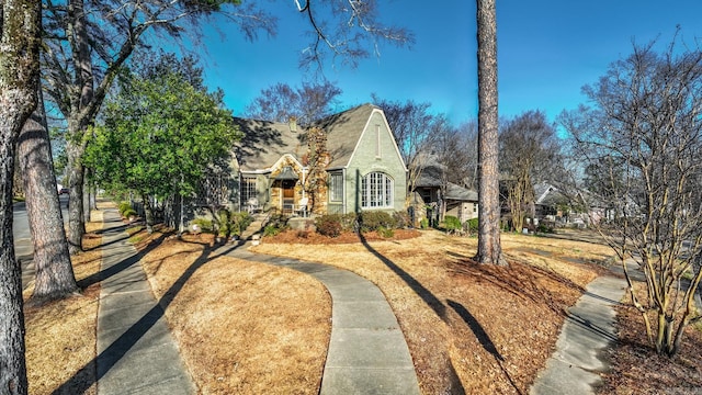 view of english style home