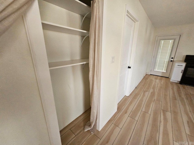 view of closet