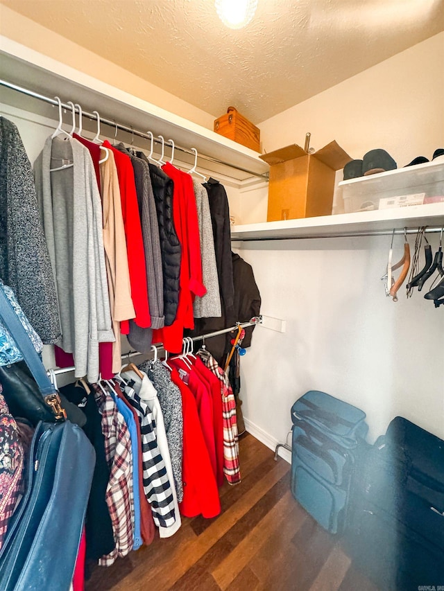 2407 Brittany, Searcy, AR 72143 - spacious closet with wood finished floors