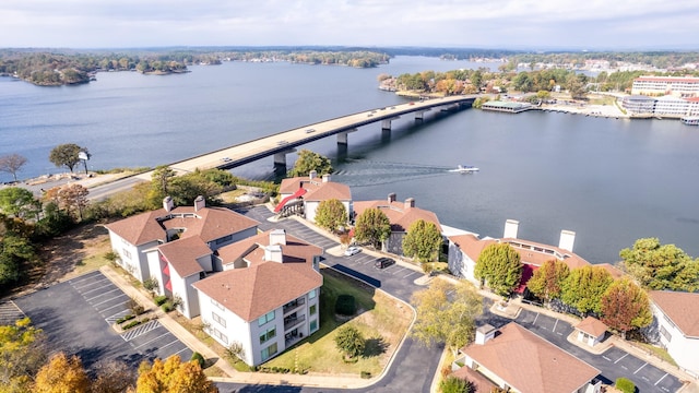 101 Long Island Dr Unit 202, Hot Springs National Park, AR 71913 - drone / aerial view featuring a water view