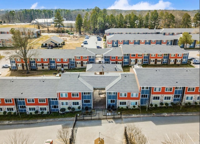 drone / aerial view featuring a residential view