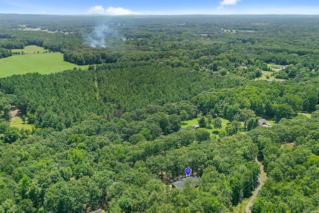 aerial view with a view of trees