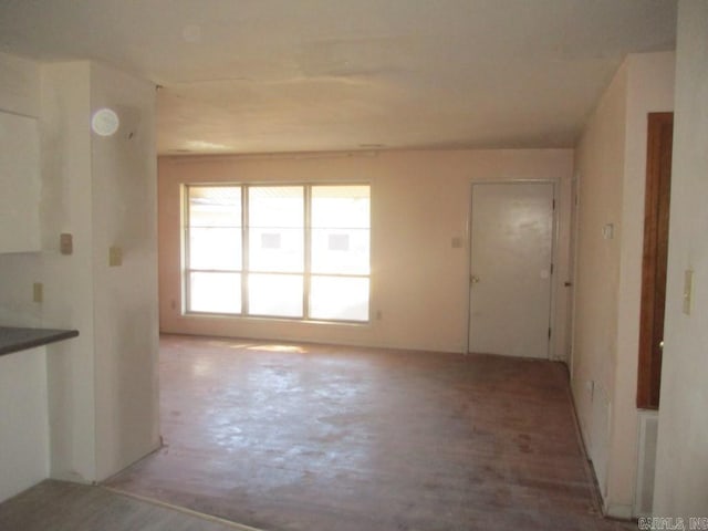 empty room featuring concrete floors