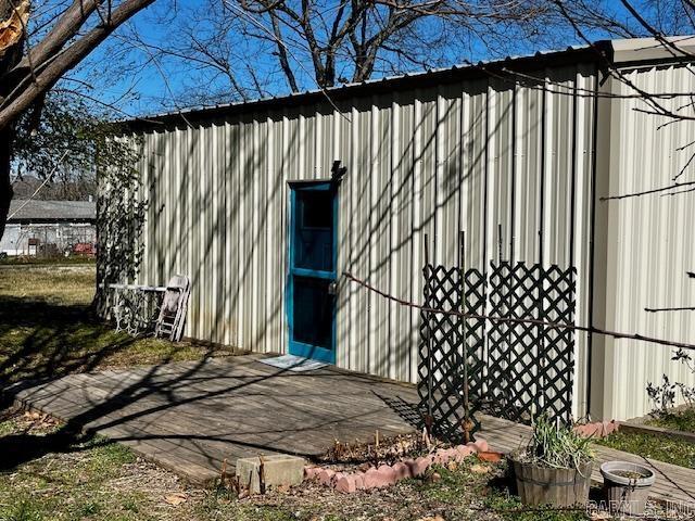 view of outbuilding with an outdoor structure