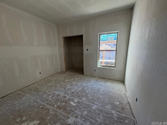 view of unfurnished bedroom