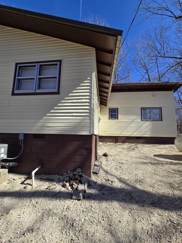 view of property exterior