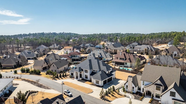 108 Mornay Ln, Little Rock, AR 72223 - birds eye view of property featuring a residential view